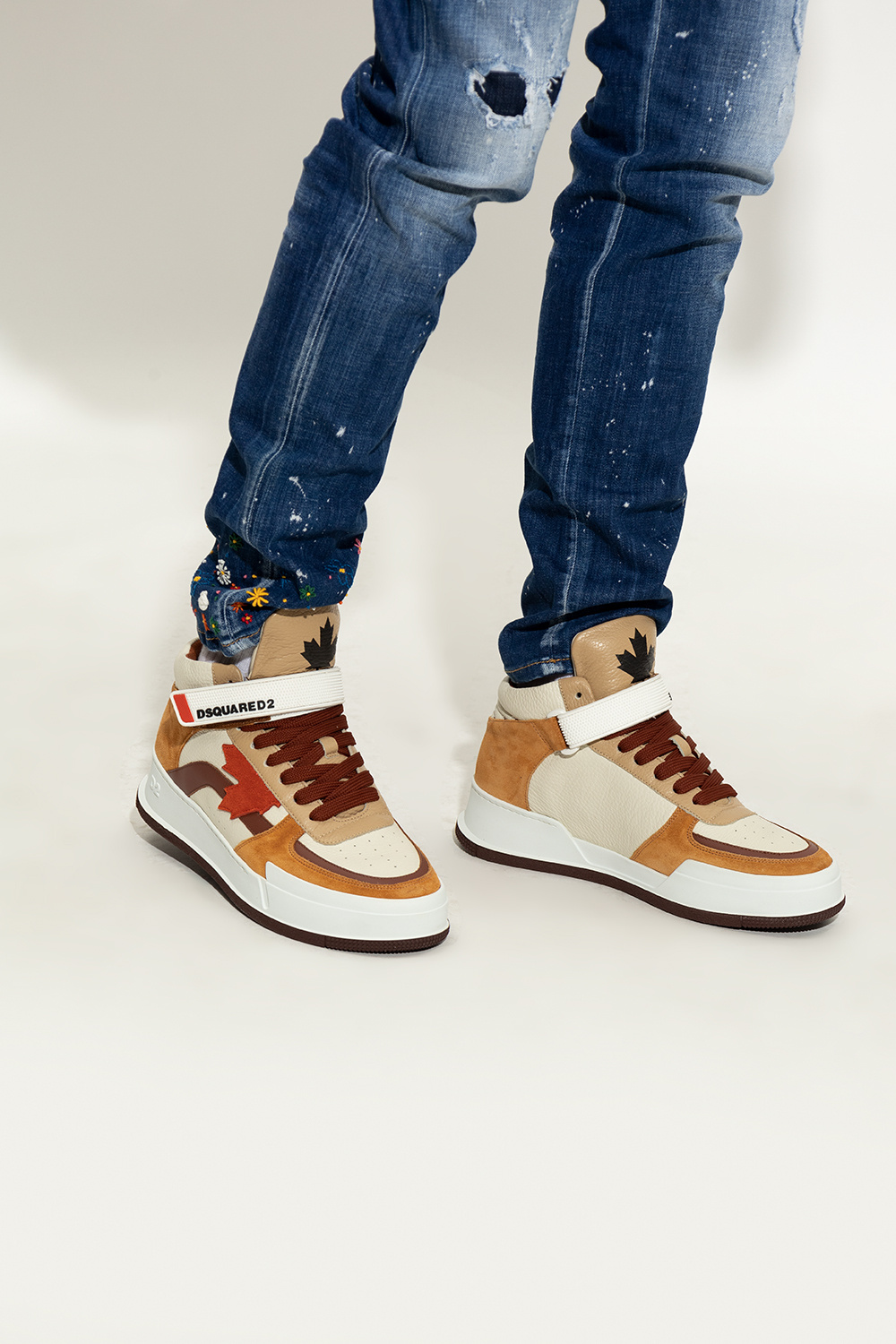 販促サービス DSQUARED2 Bumpy trek High Top Sneakers | wolrec.org